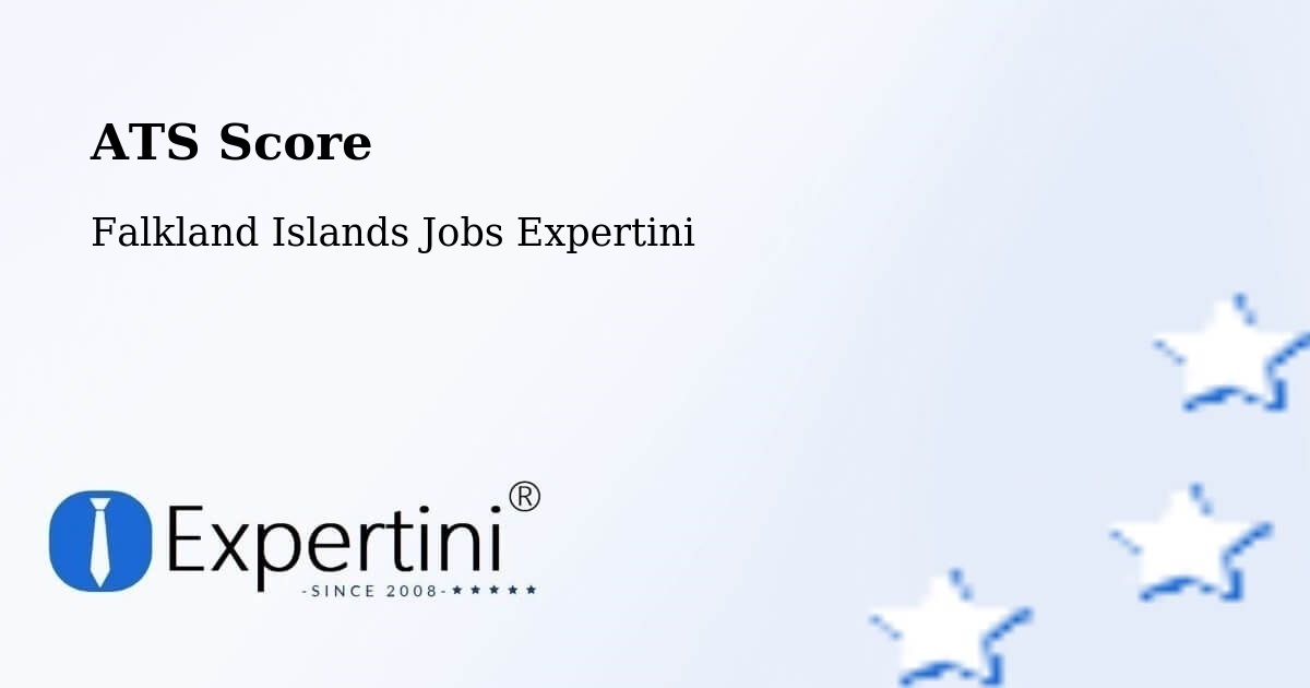 Resume ATS Score & Job Description Match Tool – Dos Lomas - Falkland Islands Jobs Expertini